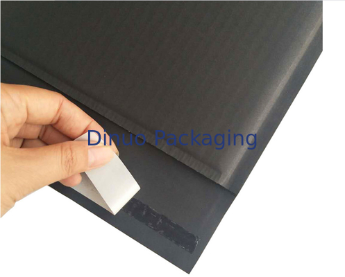 Đen 9,5x11 &#39;&#39; Phong bì giấy gợn sóng tùy chỉnh 2 mặt niêm phong bảo vệ nhiệt