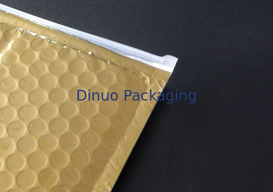 Star Bao bì Zipper Slide Matte Gold Bubble Bag Zipper túi nhựa cho quà tặng