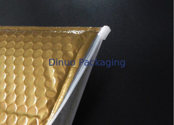 Star Bao bì Zipper Slide Matte Gold Bubble Bag Zipper túi nhựa cho quà tặng