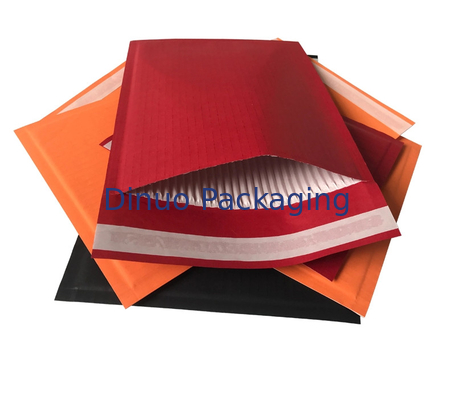Tùy chỉnh màu đỏ tự niêm phong giấy Mailers Bao bì đệm phong bì