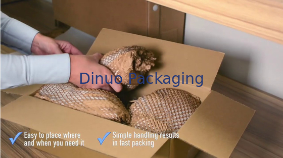 Giấy Kraft tổ ong chống vỡ 250m 840m