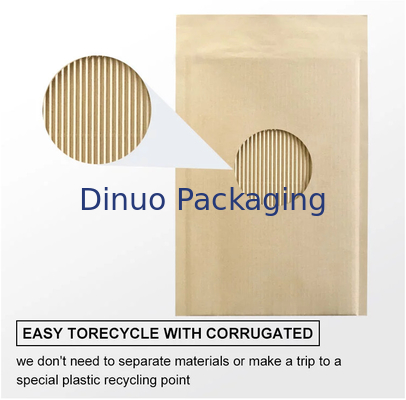 UV phủ kraft Mailer phong bì nóng chảy keo đóng cửa đường kính 10 mm