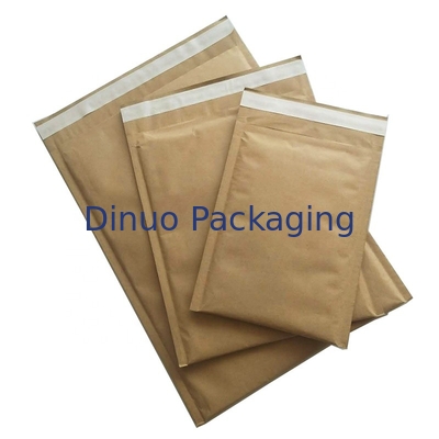 100% giấy Kraft Chuyển phát nhanh Túi giao hàng tổ ong Đệm giấy