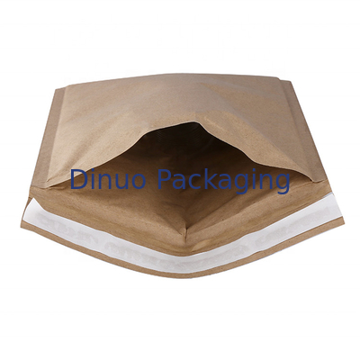 100% giấy Kraft Chuyển phát nhanh Túi giao hàng tổ ong Đệm giấy