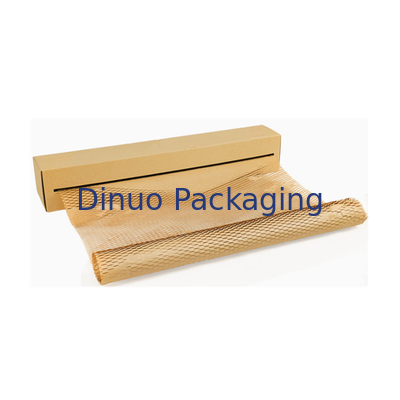 Giấy tổ ong Kraft có thể tái chế được đệm lót băng keo tự dính