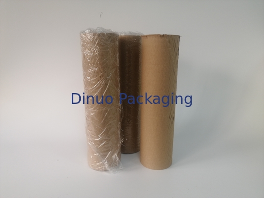 Giấy tổ ong Kraft có thể tái chế được đệm lót băng keo tự dính