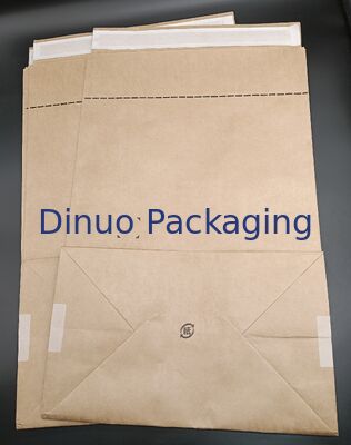 Kích thước tùy chỉnh Tự dán giấy Kraft màu nâu túi đáy vuông Hỗn hợp với môi trường Bao bì tái chế cho quà tặng Tài liệu thủ công