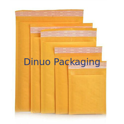 Kích thước tiêu chuẩn 7 Kraft Bubble Mailers Logo tùy chỉnh Express Shipping Bao bì bảo vệ bền cho an toàn