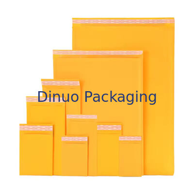 Express Kraft Bubble Mailers Nhiều kích cỡ khác nhau Logo tùy chỉnh Phong bì có đệm bền cho nhu cầu đóng gói và vận chuyển an toàn